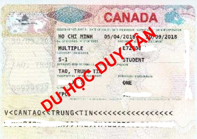 Du học Canada - Chúc mừng Tào Trung Tín đã đậu visa du học Canada!